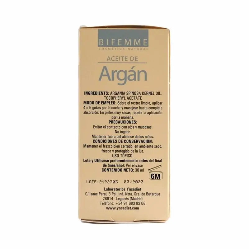 Ynsadiet Huile d'Argan, 30 ml