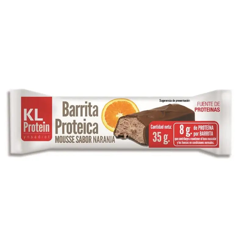 Barre de mousse à l'orange Ynsadiet, 35 g