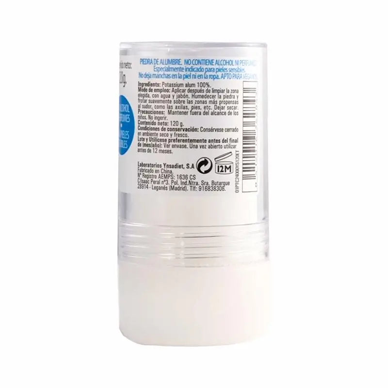 Ynsadiet Déodorant Pierre d'Alun, 120 gr