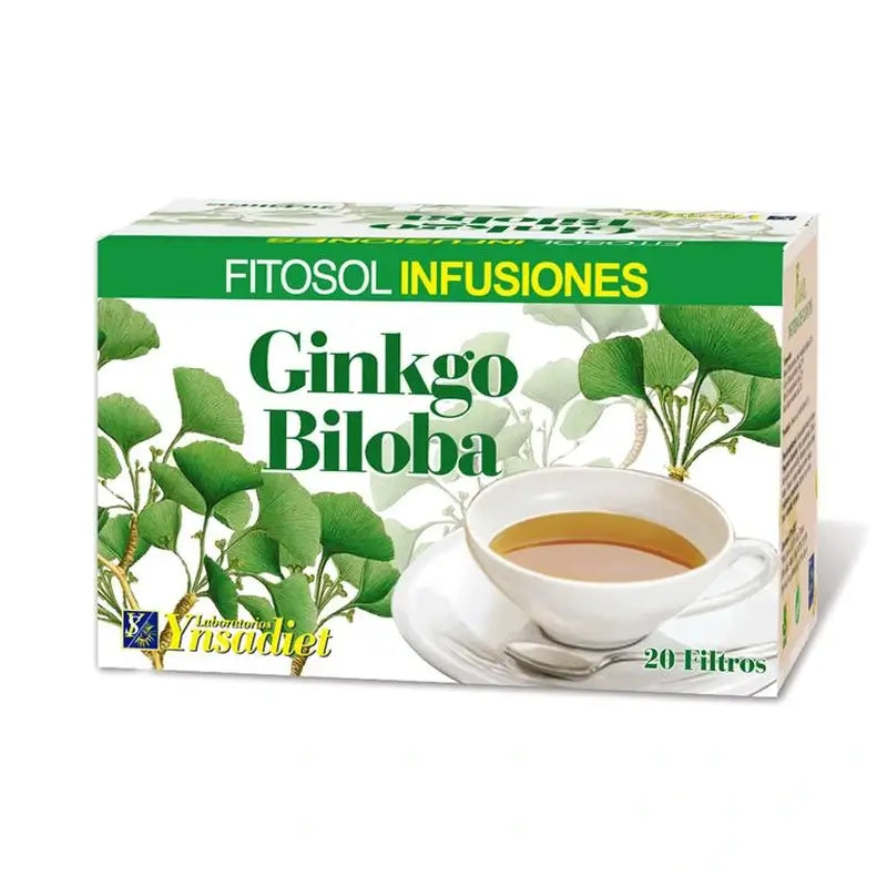 Ynsadiet Ginkgo Biloba, 20 filtres