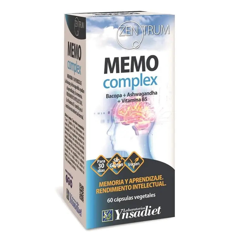Ynsadiet Memocomplex, 60 gélules