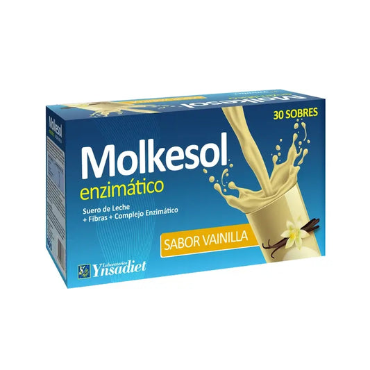 Ynsadiet Molkesol B + Enzyme Vanille, 30 sachets