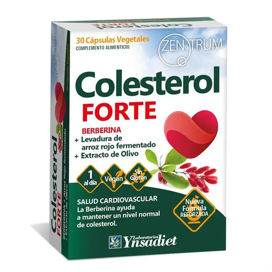 Ynsadiet Zentrum Cholesterol Forte , 30 gélules de 570 mg