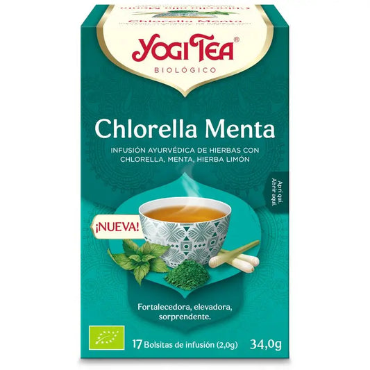 Yogi Tea Chlorella Menthe poivrée 17Infusions