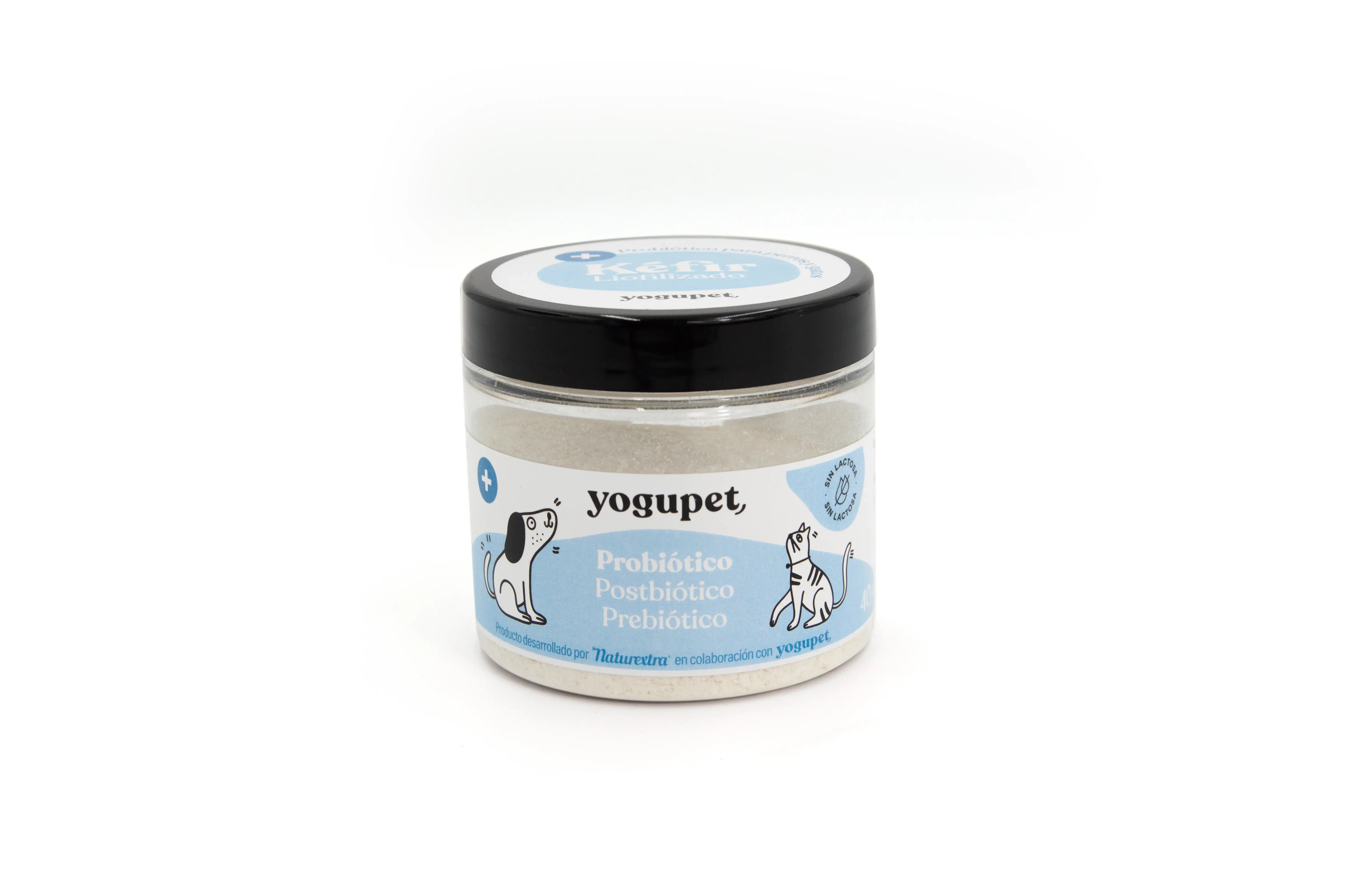 Yogupet Kefir Lyophilisé Prob. Postbiotique Prébiotique 40Ml