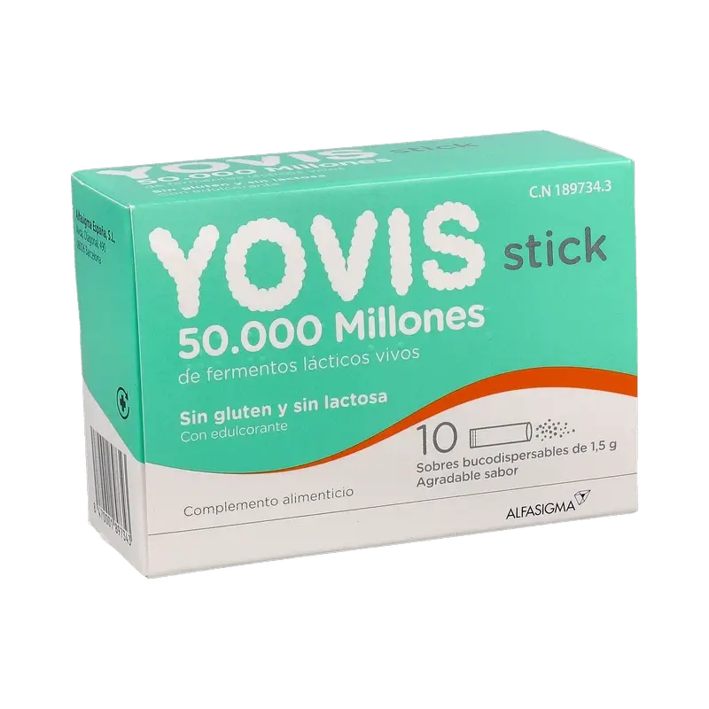 Yovis , 10 sites bucodispersibles