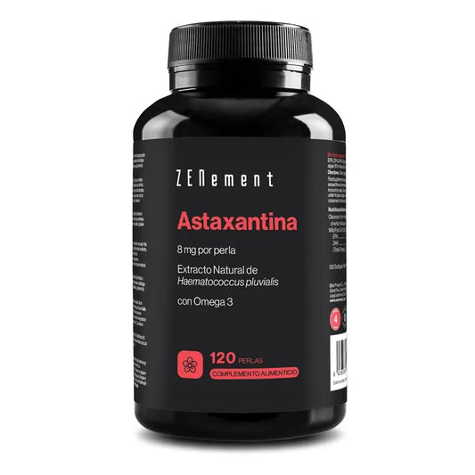 Zenement Astaxanthin, 8 Mg, Avec Oméga-3, 120 softgels