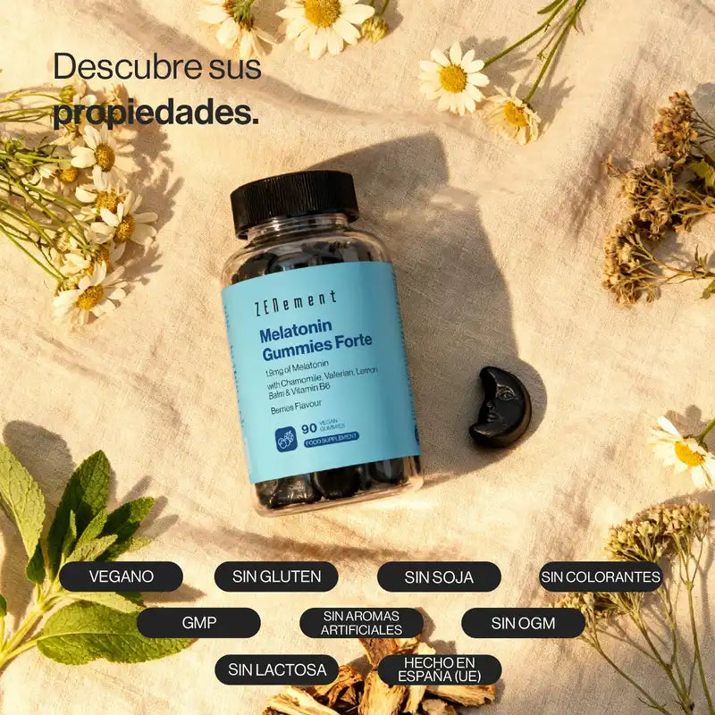 Zenement Melatonin Gummies Forte, 90 gommes végétaliennes