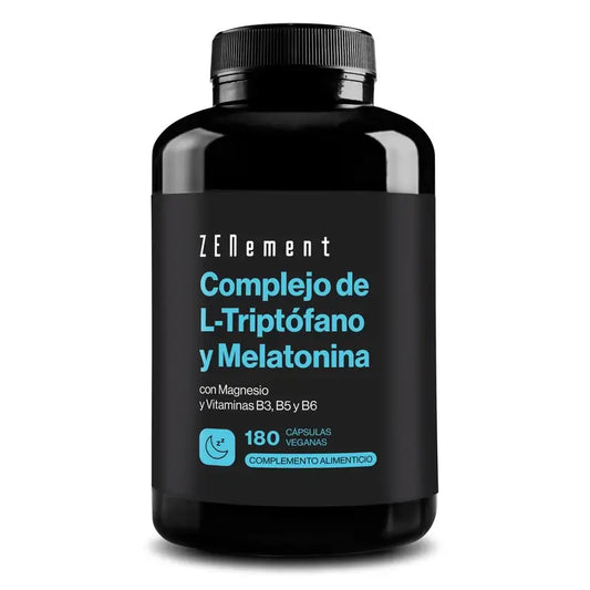 Zenement L-Tryptophan & Melatonin Complex, 180 gélules végétaliennes