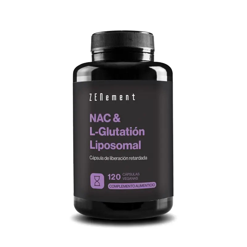 Zenement Nac & Liposomal L-Glutathione, 120 gélules végétaliennes