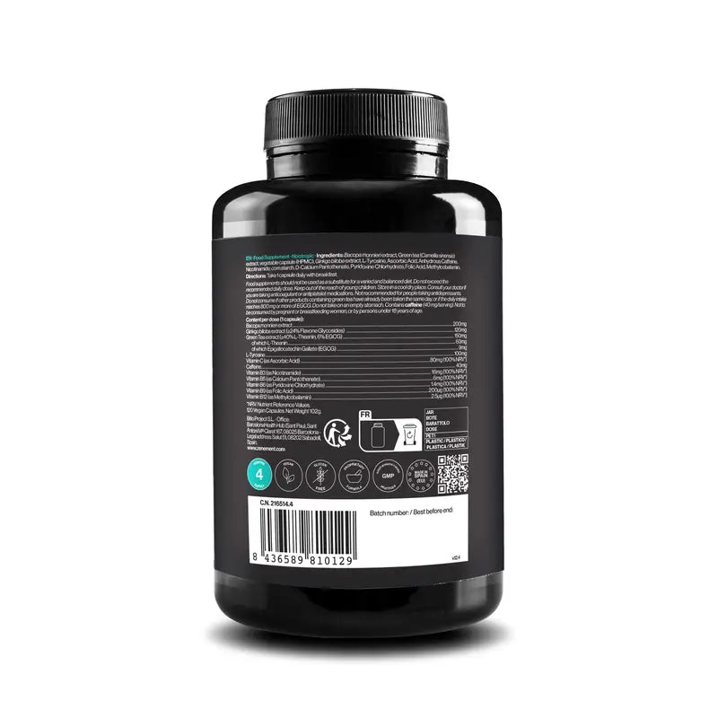 Zenement Nootropic, 120 gélules végétaliennes