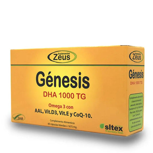 Zeus Genesis Dha Tg 1000 , 60 capsules
