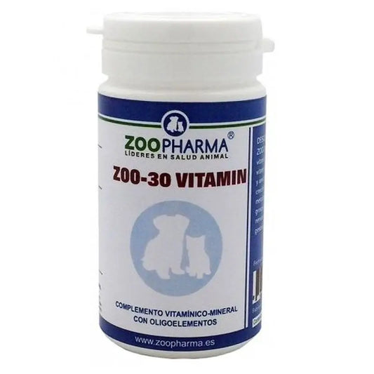 Zoopharma Zoo-30 Vitamins Dogs & Cats 30Comp