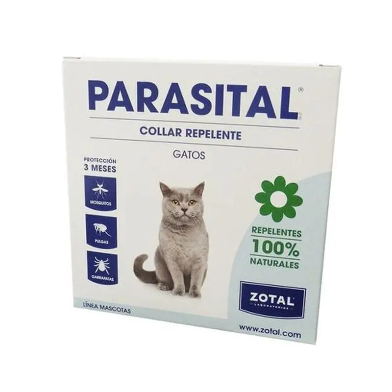 Collier antiparasitaire Zotal Parasital pour chats
