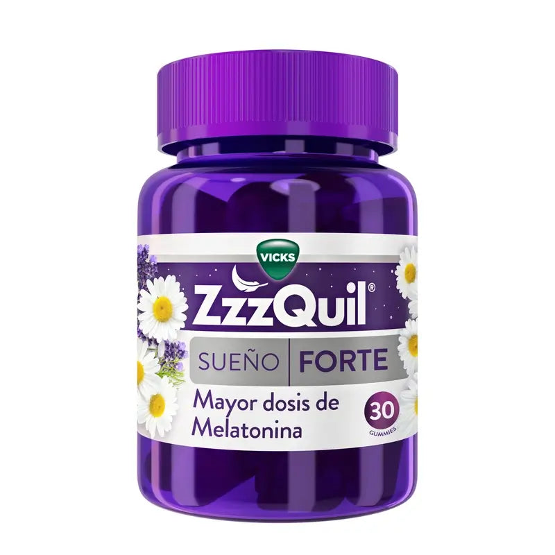 ZzzQuil Natura Forte Melatonin, 30 gommes