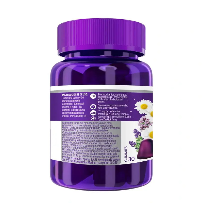 ZzzQuil Natura Forte Melatonin, 30 gommes