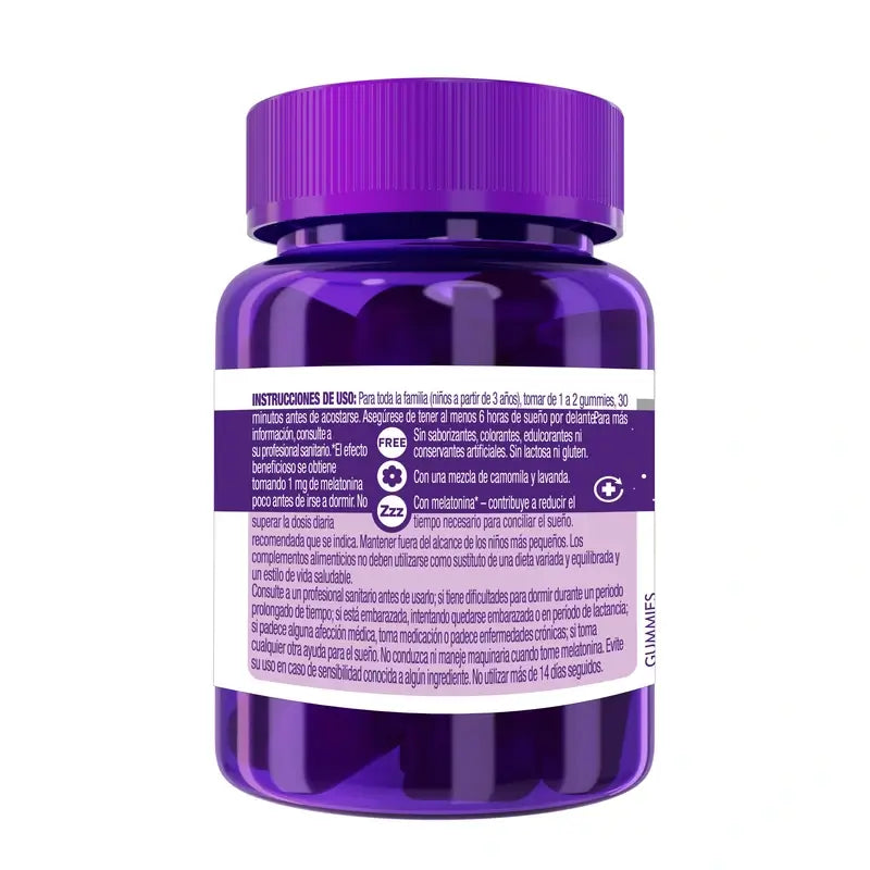 ZzzQuil Natura Kids Melatonin Low Dose +3 Years, 30 Gummies