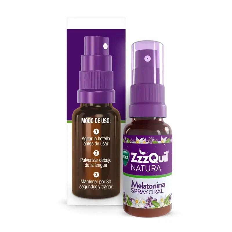 ZzzQuil Natura Melatonin Oral Spray, 30 ml