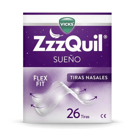 Zzzquil sleep nasal strips, breathe and sleep better, 26 strips